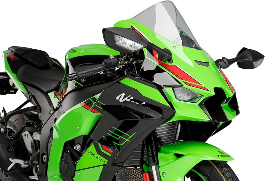 Amazon.com: Puig Downforce Race Side Spoilers Kawasaki ZX-10R/ ZX